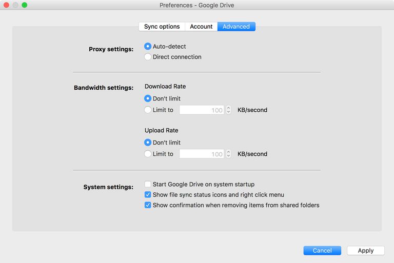 Getting-startegetting started with google backup & sync for mac mac
